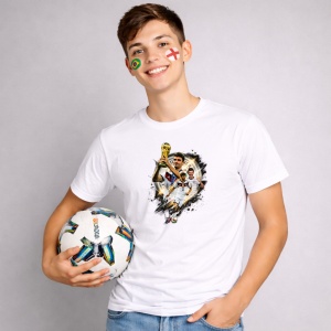 Tricou German National Team World Cup Fifa 2026, din bumbac 100%, tricou alb, Copii | Dama | Barbat