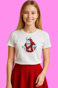Tricou Ghostbuster Santa, din bumbac 100% Copii | Dama | Barbat - Img 2
