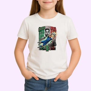 Tricou Gianluigi Donnarumma Italia Portar Fotbal, din bumbac 100% , tricou alb pentru Copii | Dama | Barbat