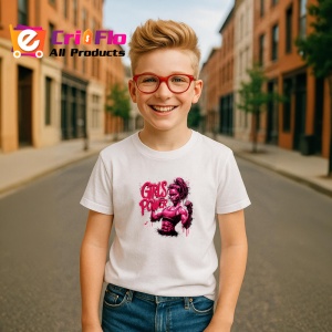 Tricou Girls Power Fata Fitness Rosa, Copii | Dama | Barbat - Img 8