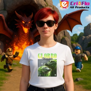 Tricou Glorbo Fruttodrillo ** Tralalero Tralala Copii | Dama | Barbat - Img 3