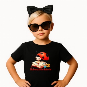 Tricou Gradinita pentru copii Buburuza la Datorie