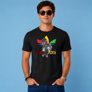 Tricou Graffiti Artist Spray Paint Urban Street Culture Illustration, din bumbac 100%, tricou negru, Copii | Dama | Barbat - Img 3