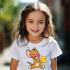Tricou haios personalizat pentru copii cu Jerry nu mananca din cascaval