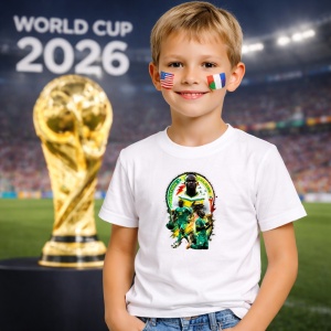 Tricou Hakim Ziyech Morocco World Cup Fifa 2026 V2, din bumbac 100%, tricou alb, Copii | Dama | Barbat - Img 5
