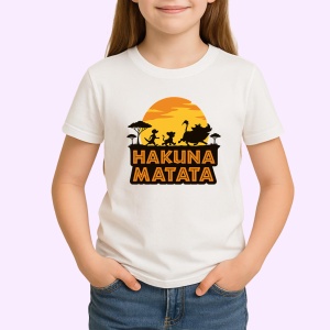 Tricou Hakuna Matata - Copii | Dama | Barbat