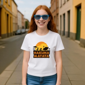 Tricou Hakuna Matata - Copii | Dama | Barbat - Img 4