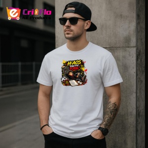 Tricou Haos Tactic Total Antrenor Fotbal Amuzant, din bumbac 100% , tricou alb pentru Copii | Dama | Barbat - Img 9