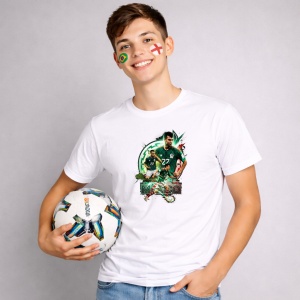 Tricou Hirving Lozano Mexico World Cup Fifa 2026 V3, din bumbac 100%, tricou alb, Copii | Dama | Barbat - Img 3