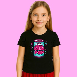 Tricou Huntrix K Pop Hunters Demon Soda Pop Can Stil Graffiti, din bumbac 100%, tricou negru, Copii | Dama | Barbat - Img 2