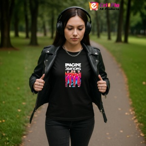Tricou Imagine Dragons - Red Suits, muzica Hip-Hop / Pop / Rock, Dama | Barbat | Copii, Culoare Negru - Img 14