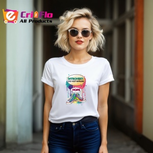 Tricou Introvert Do Not Engage Shoes, Copii | Dama | Barbat - Img 12