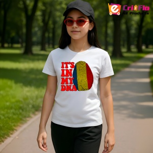Tricou It's in my ADN Romania |Colectia Tricouri Romania