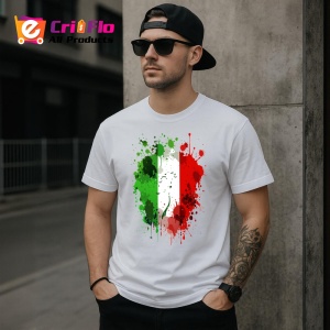 Tricou Italy Steag Splash Art, Copii | Dama | Barbat - Img 5