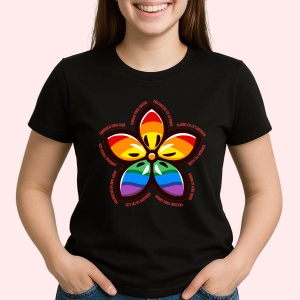 Tricou iubim natura, iubim distractia Negru, Copii | Dama | Barbat - Img 2