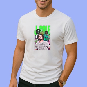 Tricou J. Cole - Neon Theme, muzica Hip-Hop / Pop / Rock, Dama | Barbat | Copii