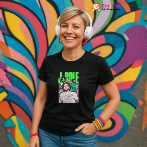 Tricou J. Cole - Neon Theme, muzica Hip-Hop / Pop / Rock, Dama | Barbat | Copii, Culoare Negru - Img 13