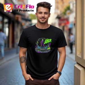 Tricou Joker la carnaval ilustratie detaliata, Copii | Dama | Barbat , tricou negru - Img 10