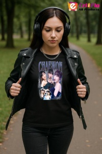 Tricou KPOP dama cu trupa formatia CHAEWON 2 , music Coreean 197 - Img 6