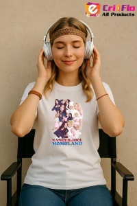 Tricou KPOP dama cu trupa formatia NANCY X JOOE MAMOLAND , music Coreean 274 - Img 8