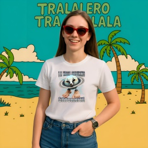 Tricou La Vaca Saturno Saturnita 2 ** Tralalero Tralala Copii | Dama | Barbat - Img 11
