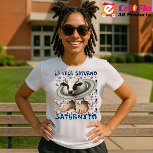 Tricou La Vaca Saturno Saturnita 3 ** Tralalero Tralala Copii | Dama | Barbat - Img 12