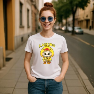 Tricou Labubu costum ratoi, Unisex Dama si Barbat | Copii - Img 8