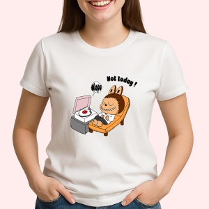 Tricou Labubu hotpink muzica, Unisex Dama si Barbat | Copii - Img 2