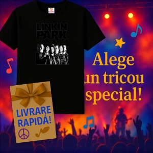 Tricou Linkin Park - Group Photo, muzica Pop, Dama | Barbat | Copii, Culoare Negru - Img 15