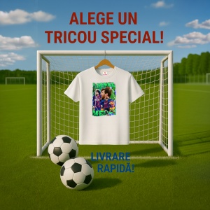 Tricou Lionel Messi Ball - Copii | Dama | Barbat - Img 8