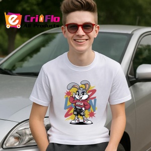 Tricou Lola cu hanorac colorat si sneakers sport Copii | Dama | Barbat Barbat - Img 9