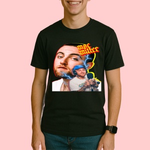 Tricou Mac Miller (1), muzica Rap, Dama | Barbat | Copii, Culoare Negru