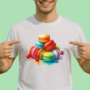 Tricou Macaron - Copii | Dama | Barbat