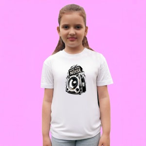 Tricou Make Some Noise Boxe Alb Negru, Copii | Dama | Barbat - Img 3