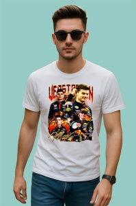 Tricou Max Verstappen Colaj Echipa Red Bull Formula 1, Copii | Dama | Barbat - Img 2