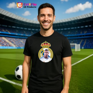 Tricou Mbappe King REAL - Copii | Dama | Barbat - Img 12