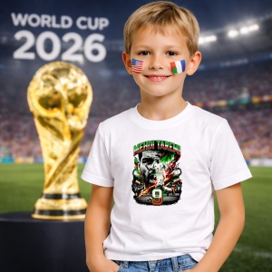 Tricou Mehdi Taremi Iran World Cup Fifa 2026, din bumbac 100%, tricou alb, Copii | Dama | Barbat - Img 5