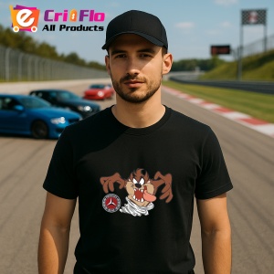 Tricou Mercedes Tazz Astepta Tornata Vijelia | Unisex Dama si Barbat - Img 2