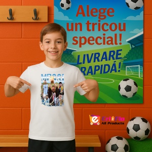 Tricou Messi Argentina Chapion All Time - Copii | Dama | Barbat - Img 6