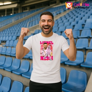 Tricou Messi Lionel Inter Miami All best in world - Copii | Dama | Barbat - Img 9