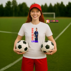 Tricou Messi Lionel PSH Prezentare - Copii | Dama | Barbat - Img 2