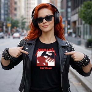 Tricou Metallica Kill Em All Album Cover, din bumbac 100%, tricou negru, Dama | Barbat - Img 6
