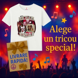 Tricou Michael Jordan - NBA Collage, muzica Hip-Hop / Pop / Rock, Dama | Barbat | Copii - Img 14