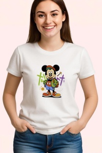 Tricou Mouse cool – Urban Cartoon Style Copii | Dama | Barbat Barbat - Img 3