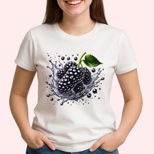 Tricou Mura si stropi intunecati, Fructe, Copii | Dama - Img 2
