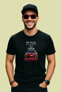 Tricou Ne Plac Femeile Dar Iubim Masinile Alfa Romeo 159, din bumbac 100%, tricou negru, Dama | Barbat