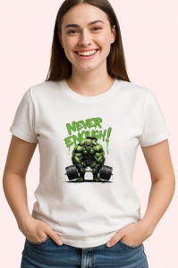 Tricou Never Enough Hulk Haltere, Copii | Dama | Barbat