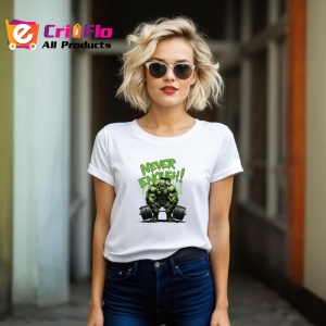 Tricou Never Enough Hulk Haltere, Copii | Dama | Barbat - Img 12