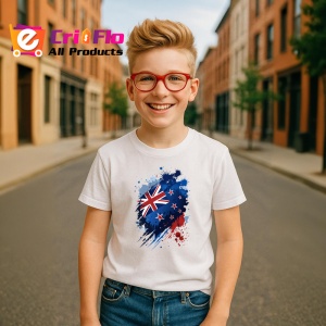 Tricou New Zealand Steag Splash Art, Copii | Dama | Barbat - Img 8