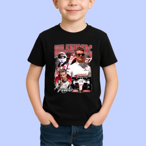 Tricou Nico Hulkenberg Poster Formula 1 Echipa Haas, Copii | Dama | Barbat - Img 2
